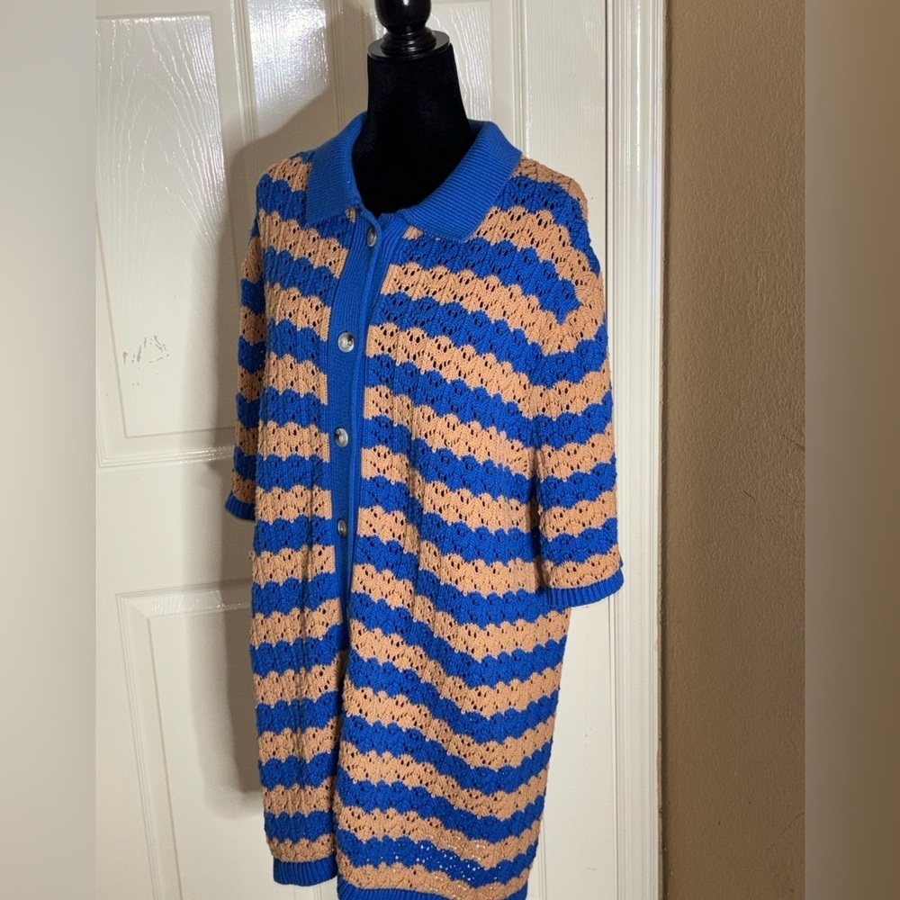 Aaron & Amber Misty Knit Dress Large - Picture 7 of 12